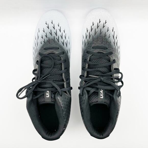 Under Armour Mens Spotlight Fran RM 4.0 Cleats US 12.5 M EU 47 White Black EUC main image 5